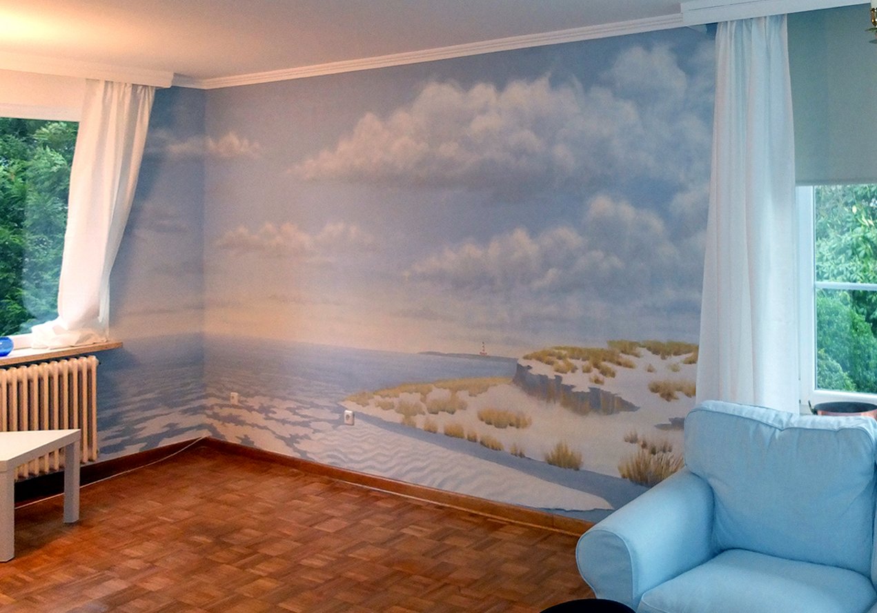 Meerlandschaft im Wohnraum