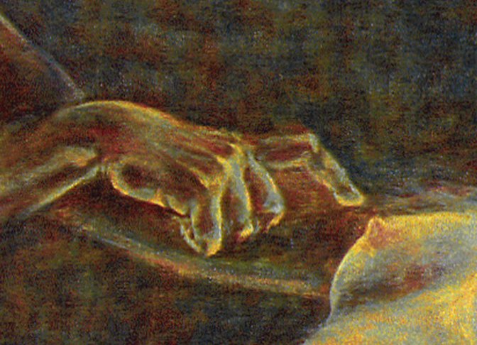 Studie einer Hand