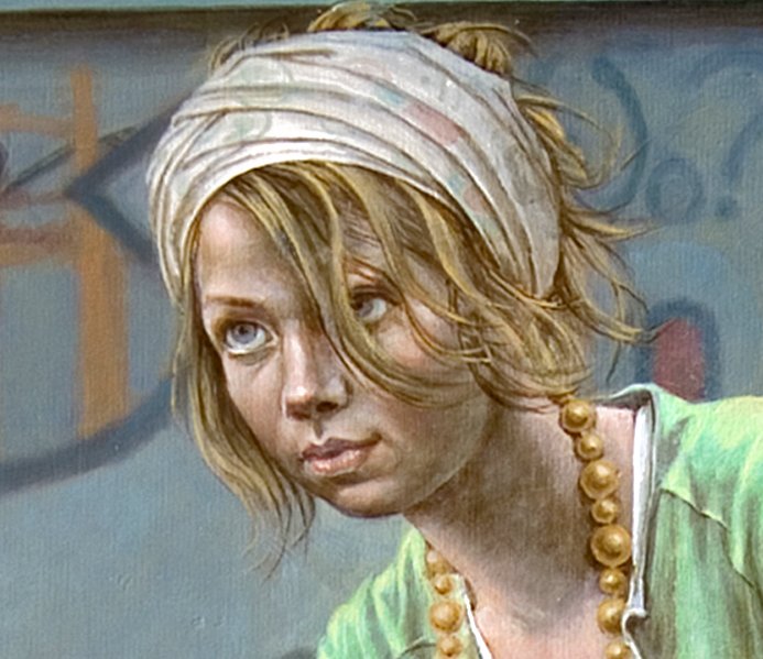 Mädchen mit Turban